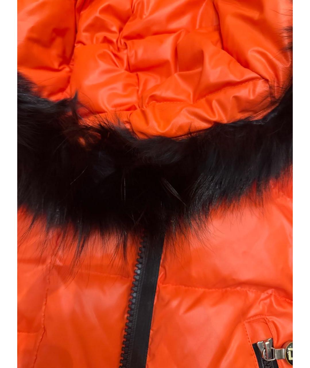 FENDI Красный полиамидовый пуховик, фото 7
