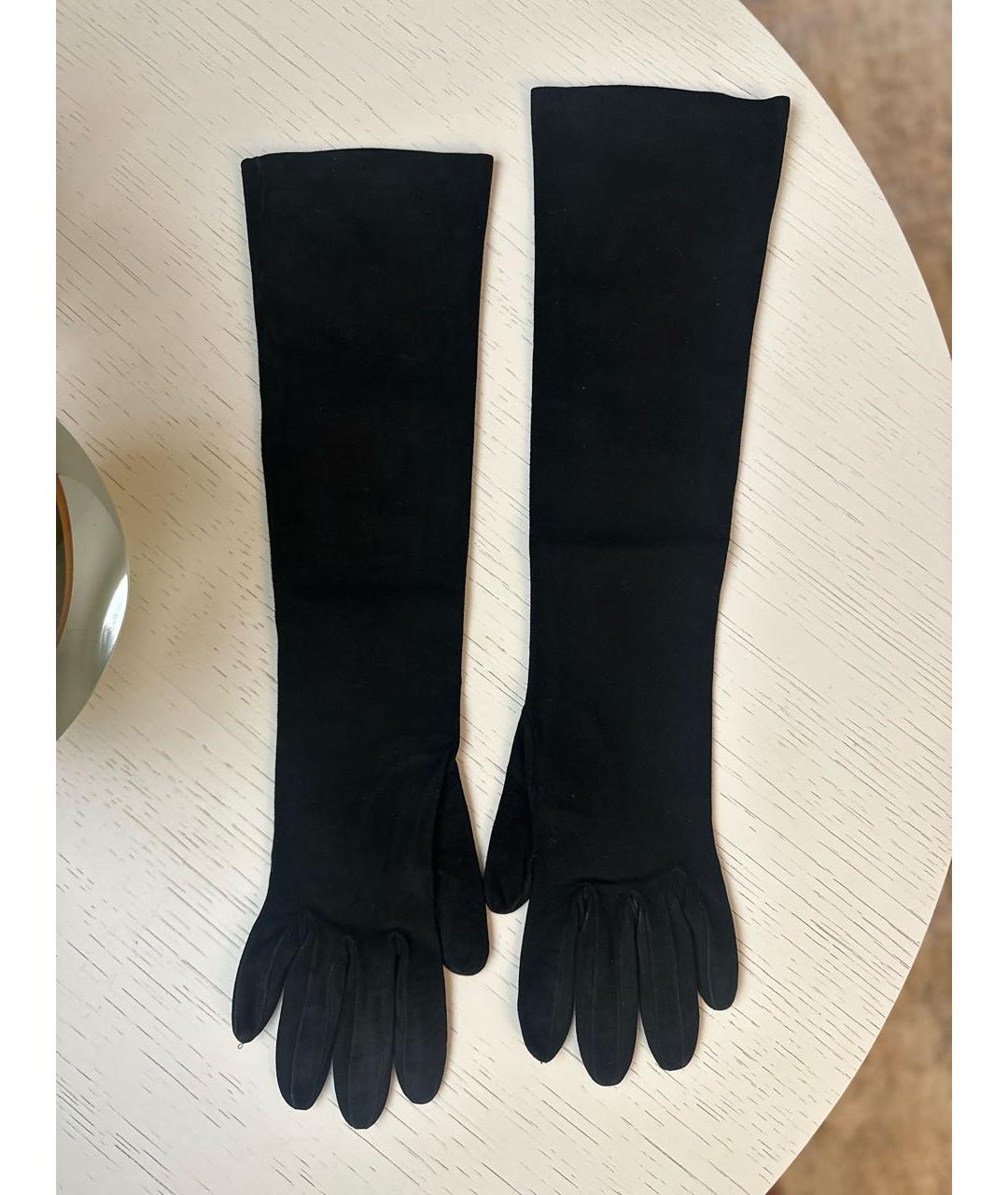 MOSCHINO Черные перчатки, фото 6