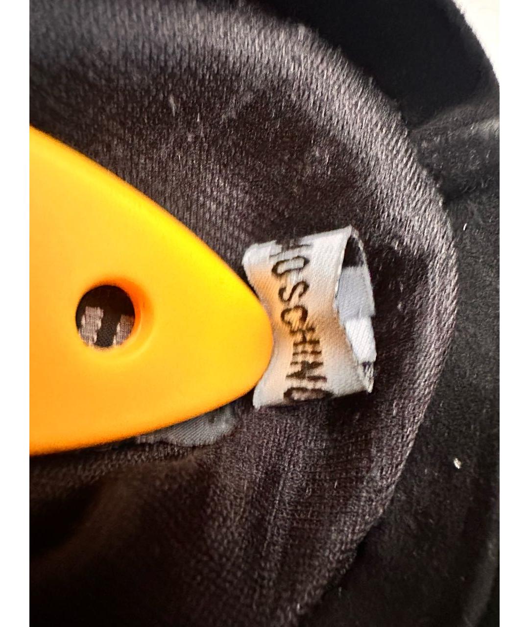 MOSCHINO Черные перчатки, фото 3