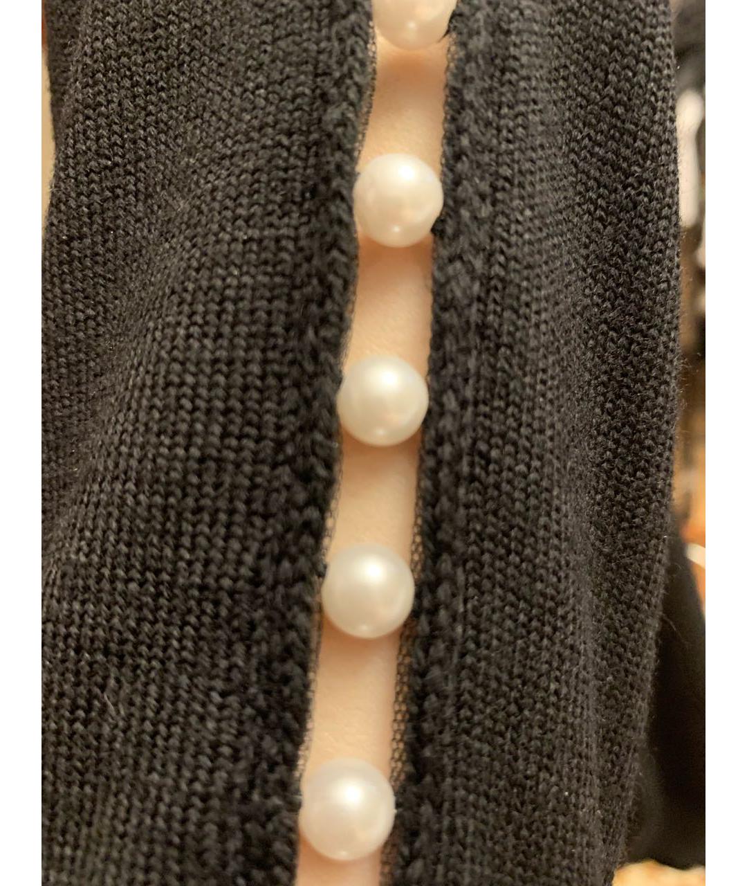 PHILIPP PLEIN Черный шерстяной джемпер / свитер, фото 5