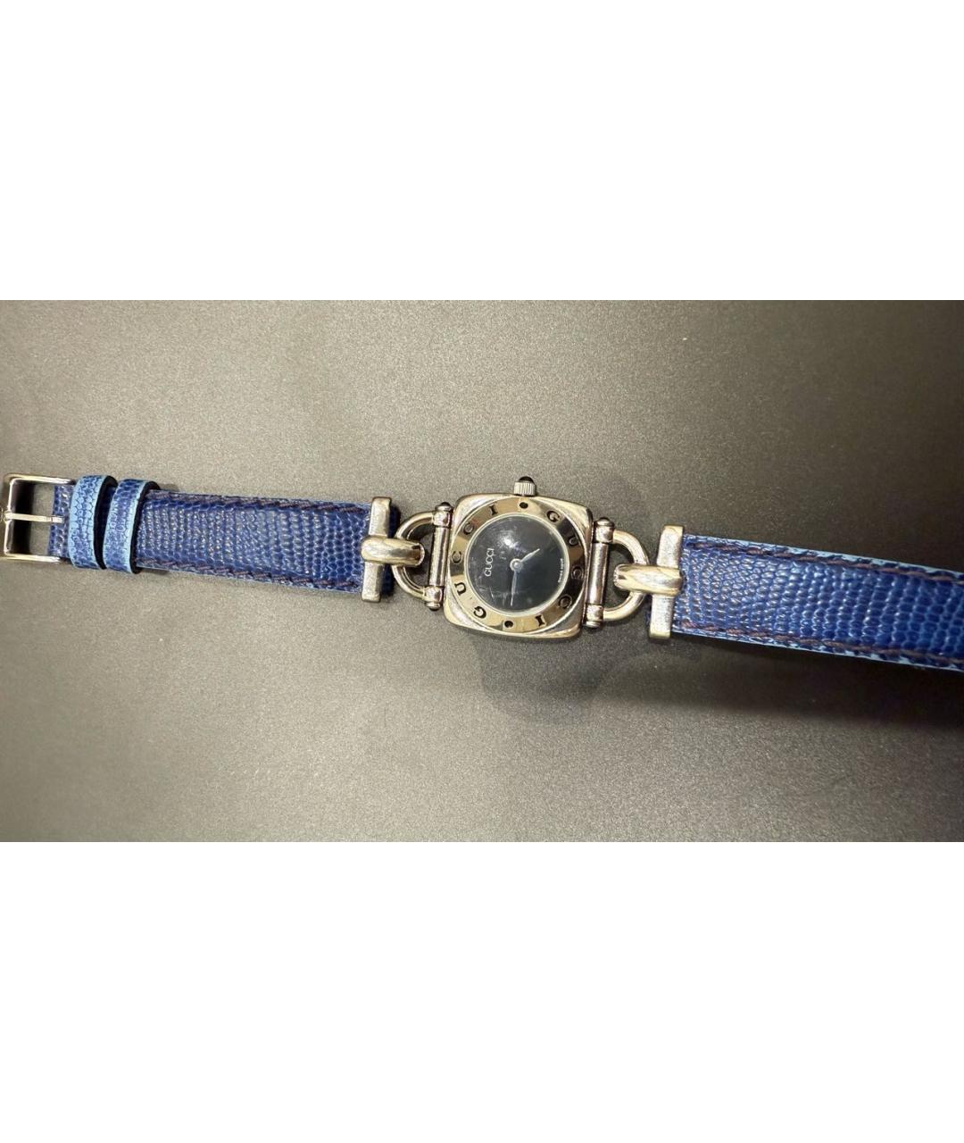 GUCCI Серебряные стальные часы, фото 6