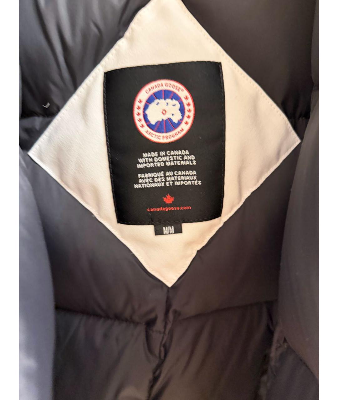 CANADA GOOSE Белая полиамидовая парка, фото 7