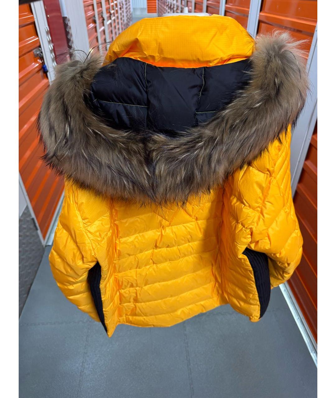 BOGNER Желтая полиэстеровая куртка, фото 2