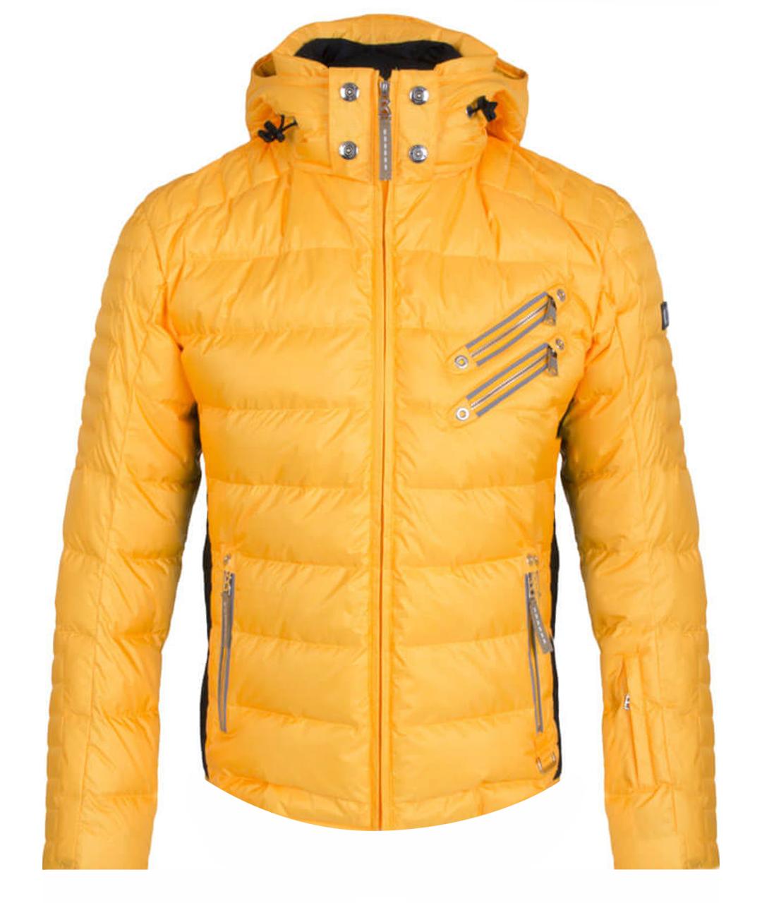 BOGNER Желтая полиэстеровая куртка, фото 6