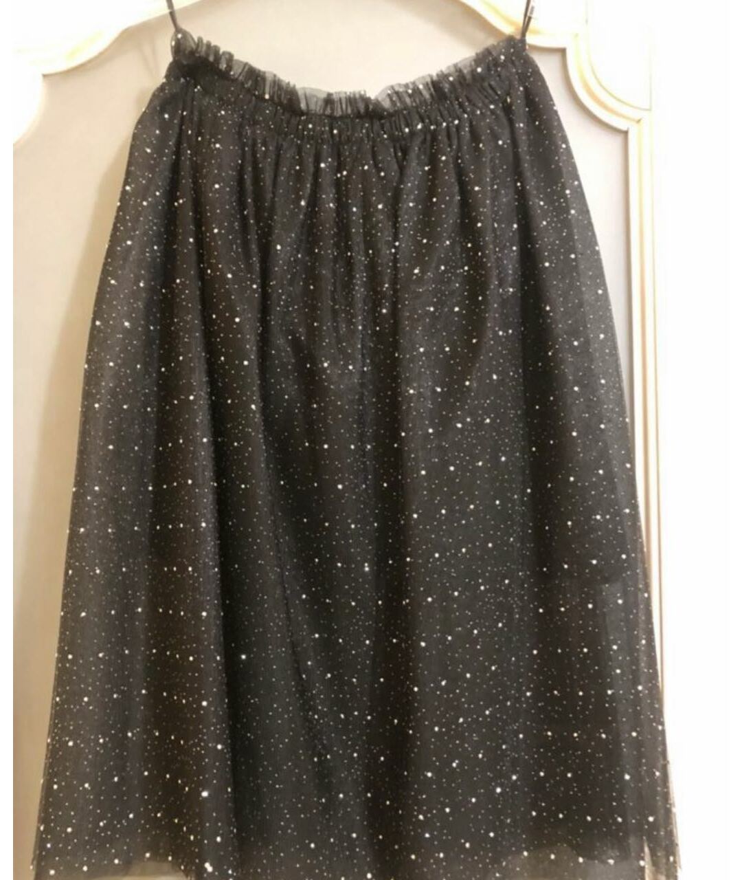 MISS GRANT KIDS Черная полиэстеровая юбка, фото 7