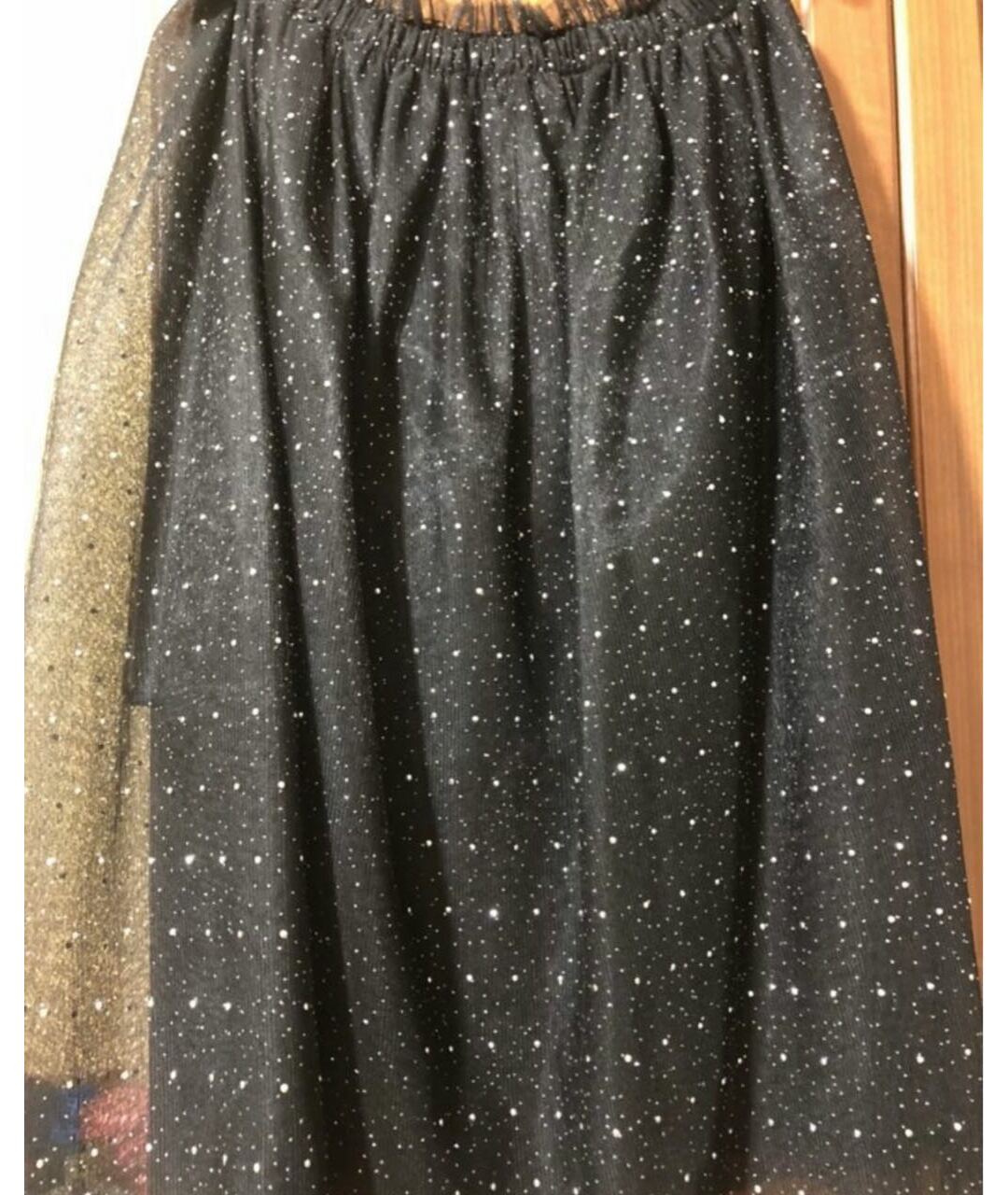 MISS GRANT KIDS Черная полиэстеровая юбка, фото 2