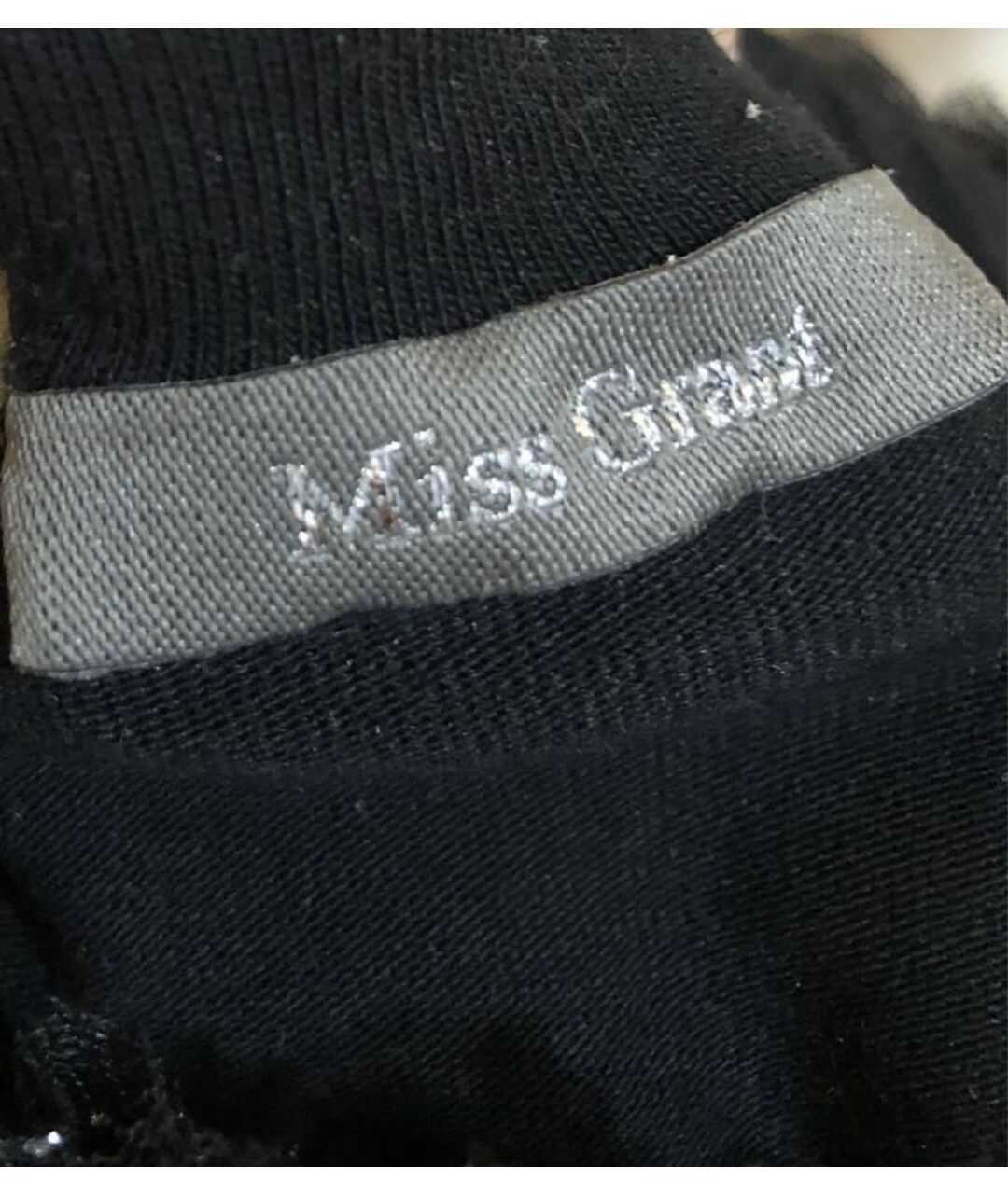 MISS GRANT KIDS Черная полиэстеровая юбка, фото 5