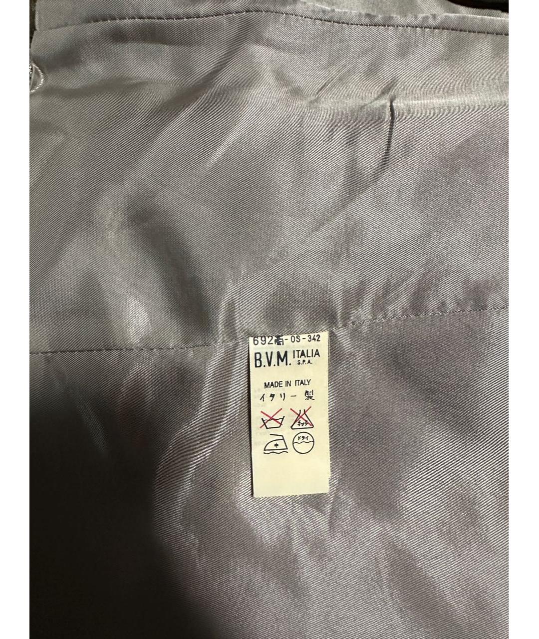 LES COPAINS Антрацитовый шерстяной жакет/пиджак, фото 5