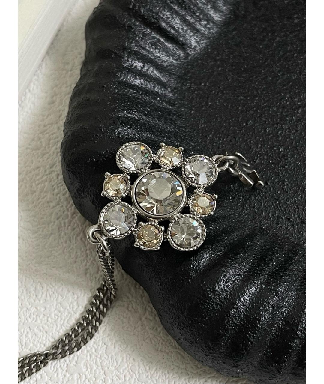 CHANEL Серебряное металлическое колье, фото 5