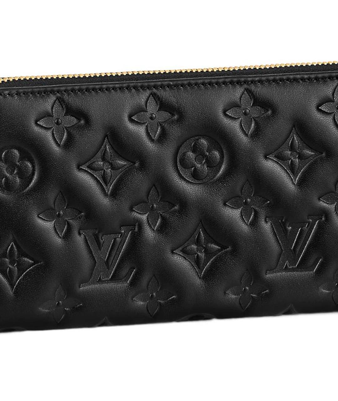 LOUIS VUITTON Черный кошелек, фото 5