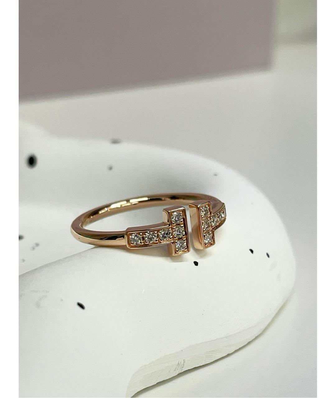 TIFFANY&CO Золотое кольцо из розового золота, фото 8