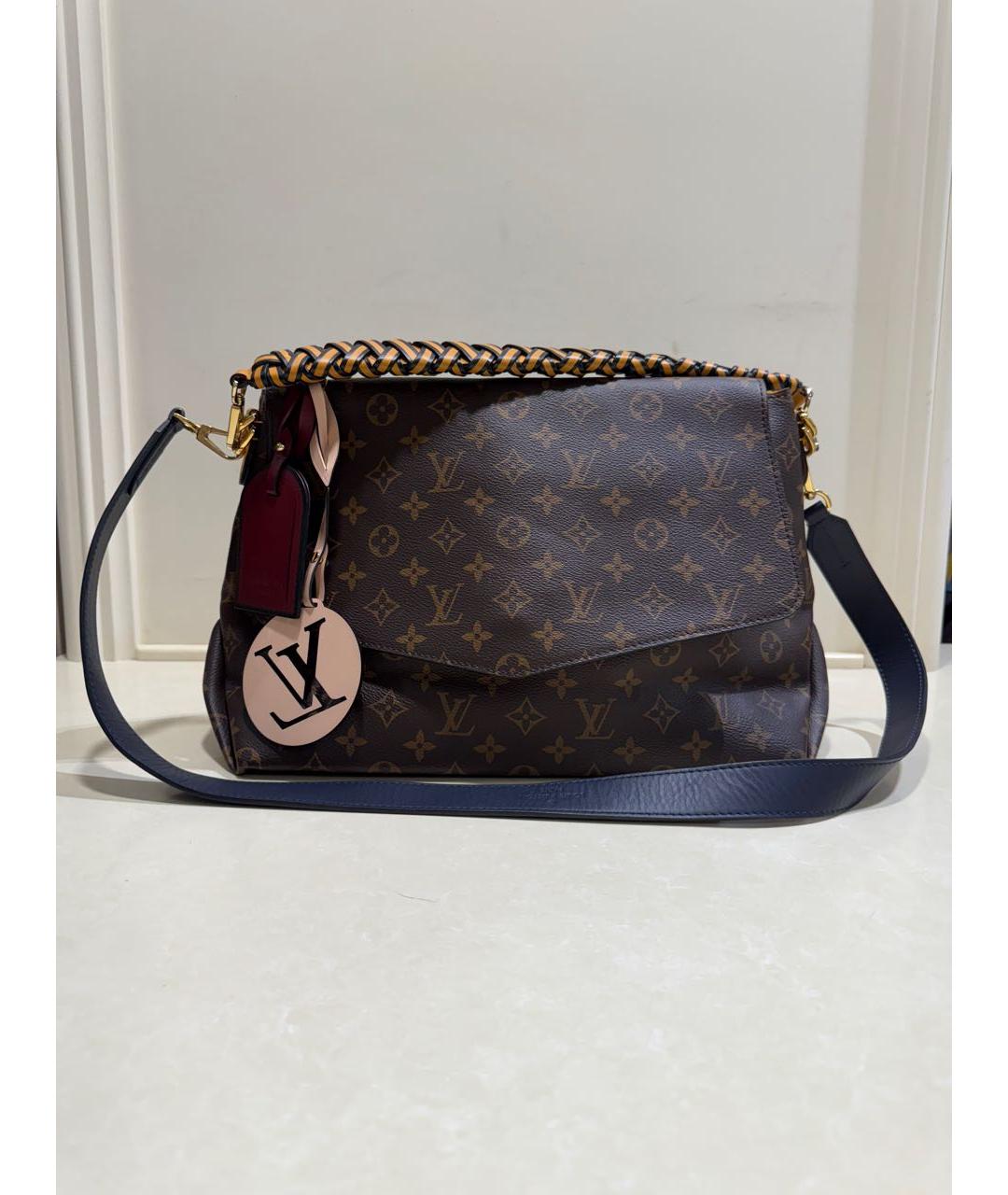 LOUIS VUITTON Коричневая сумка через плечо, фото 9