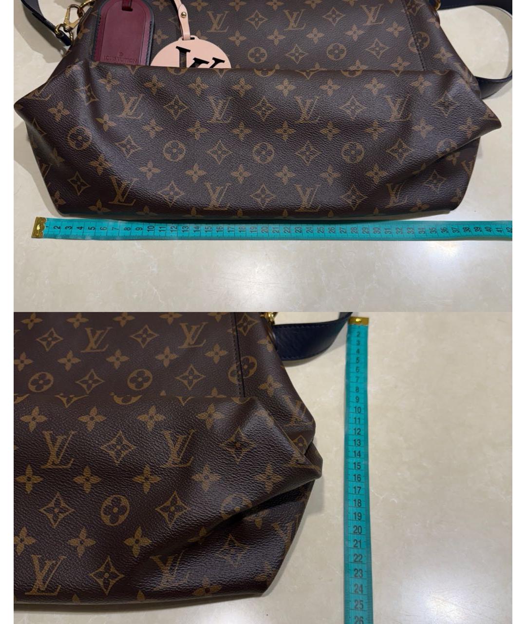 LOUIS VUITTON Коричневая сумка через плечо, фото 8