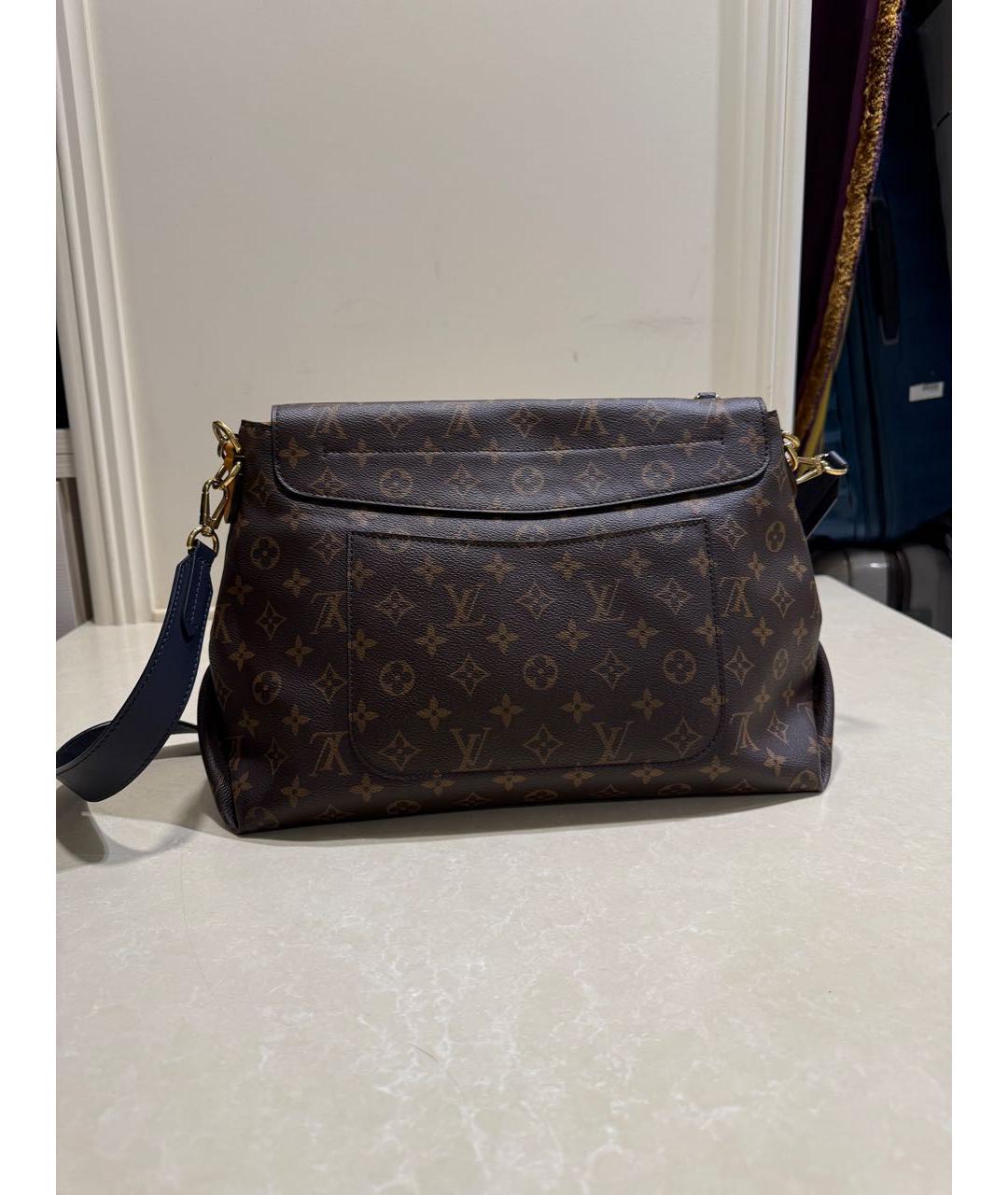 LOUIS VUITTON Коричневая сумка через плечо, фото 3