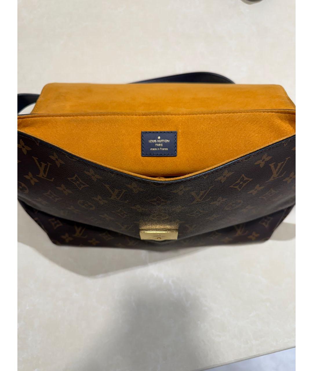 LOUIS VUITTON Коричневая сумка через плечо, фото 7