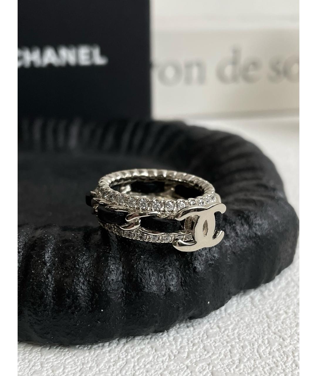 CHANEL Серебряное металлическое кольцо, фото 6