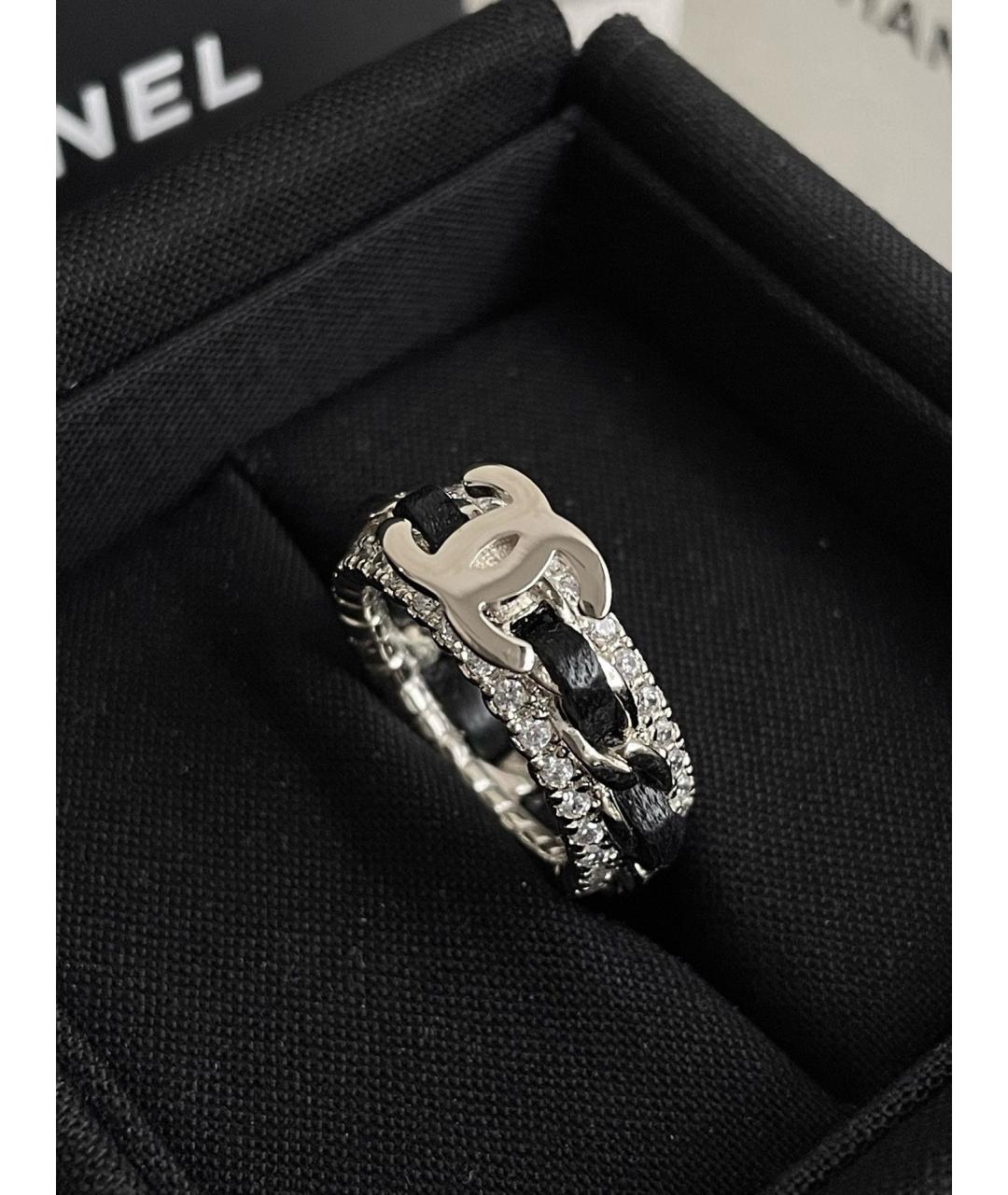 CHANEL Серебряное металлическое кольцо, фото 3