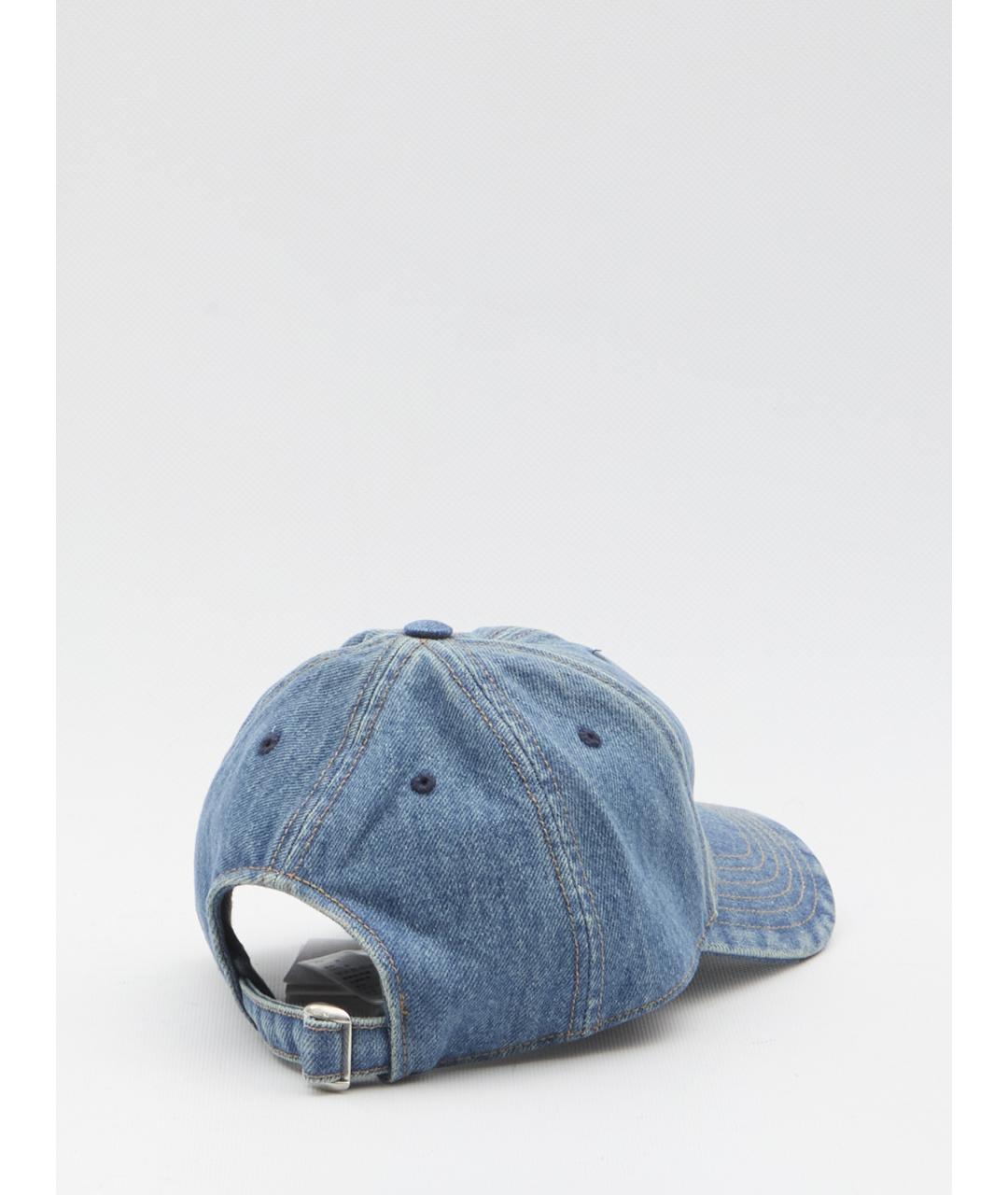 CELINE Синяя хлопковая кепка, фото 2
