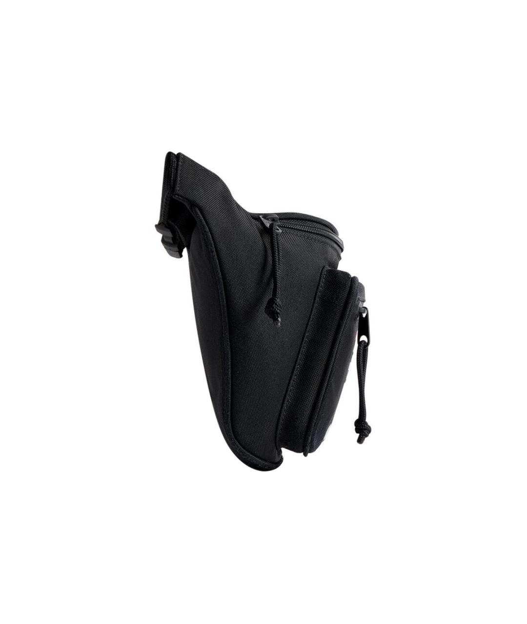 BALENCIAGA Черная тканевая поясная сумка, фото 3
