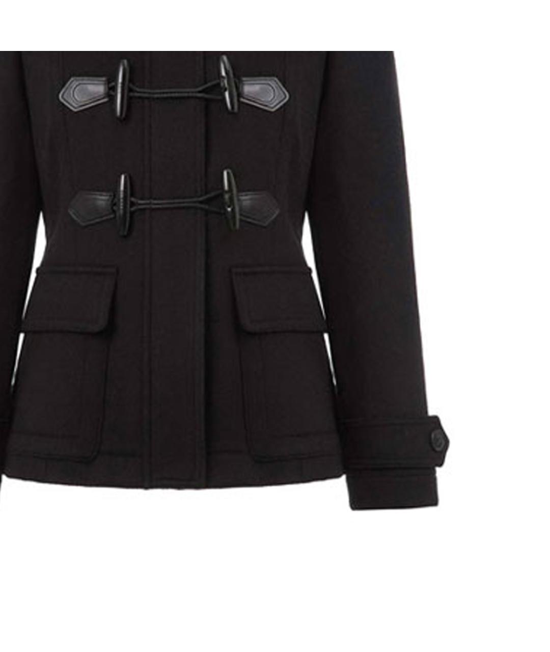 BURBERRY Черное пальто, фото 5