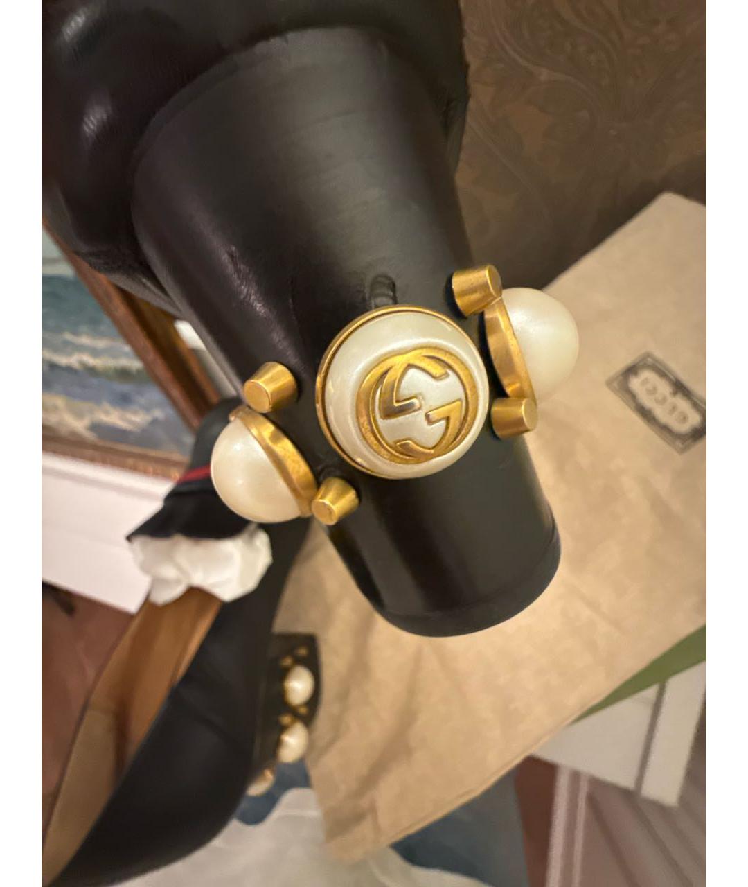 GUCCI Черные кожаные туфли, фото 6