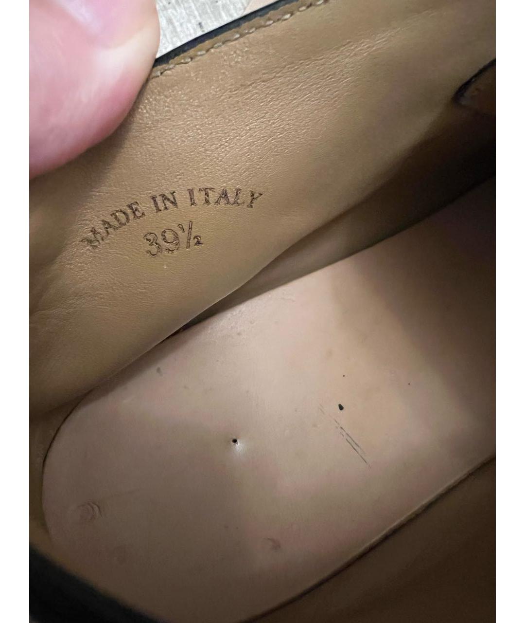 LORO PIANA Черные замшевые лоферы, фото 6