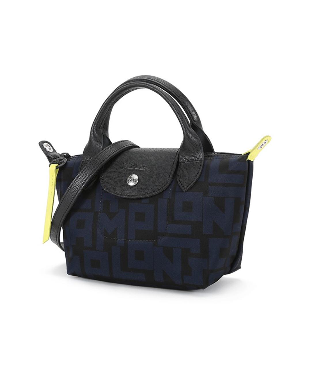 LONGCHAMP Синяя сумка с короткими ручками, фото 2