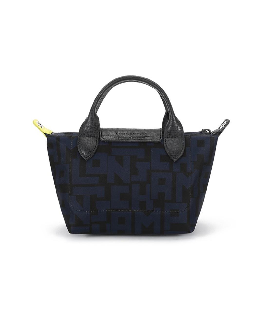 LONGCHAMP Синяя сумка с короткими ручками, фото 4