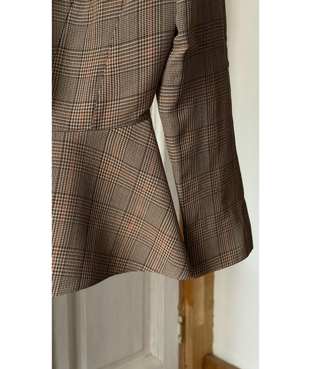 THIERRY MUGLER VINTAGE Бежевый шерстяной жакет/пиджак, фото 4