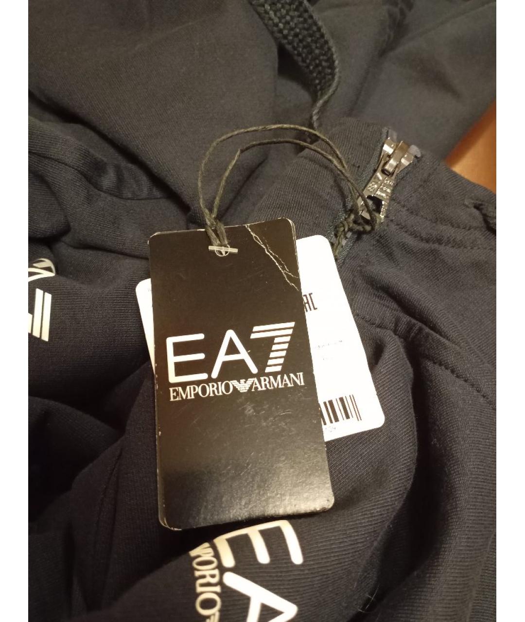 EMPORIO ARMANI Черный вискозный спортивный костюм, фото 4