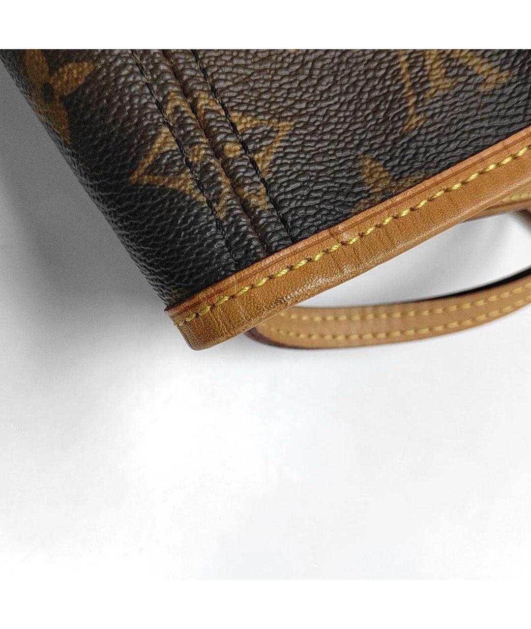 LOUIS VUITTON Коричневая сумка тоут, фото 7