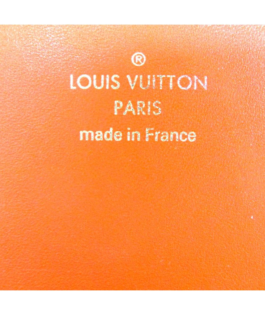 LOUIS VUITTON Коричневый кошелек, фото 4