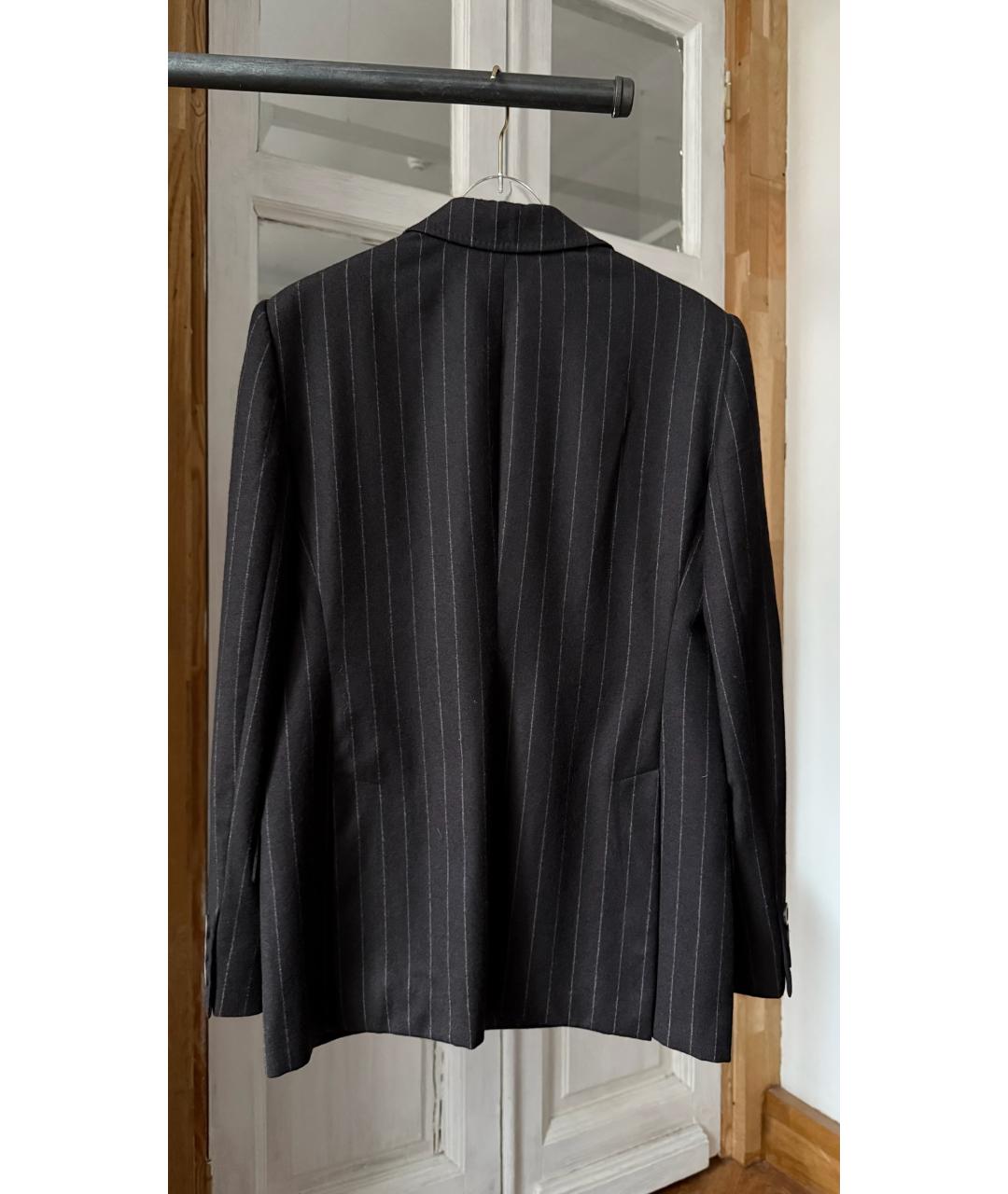 VALENTINO Серый шерстяной жакет/пиджак, фото 2