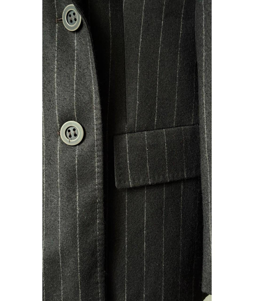 VALENTINO Серый шерстяной жакет/пиджак, фото 4