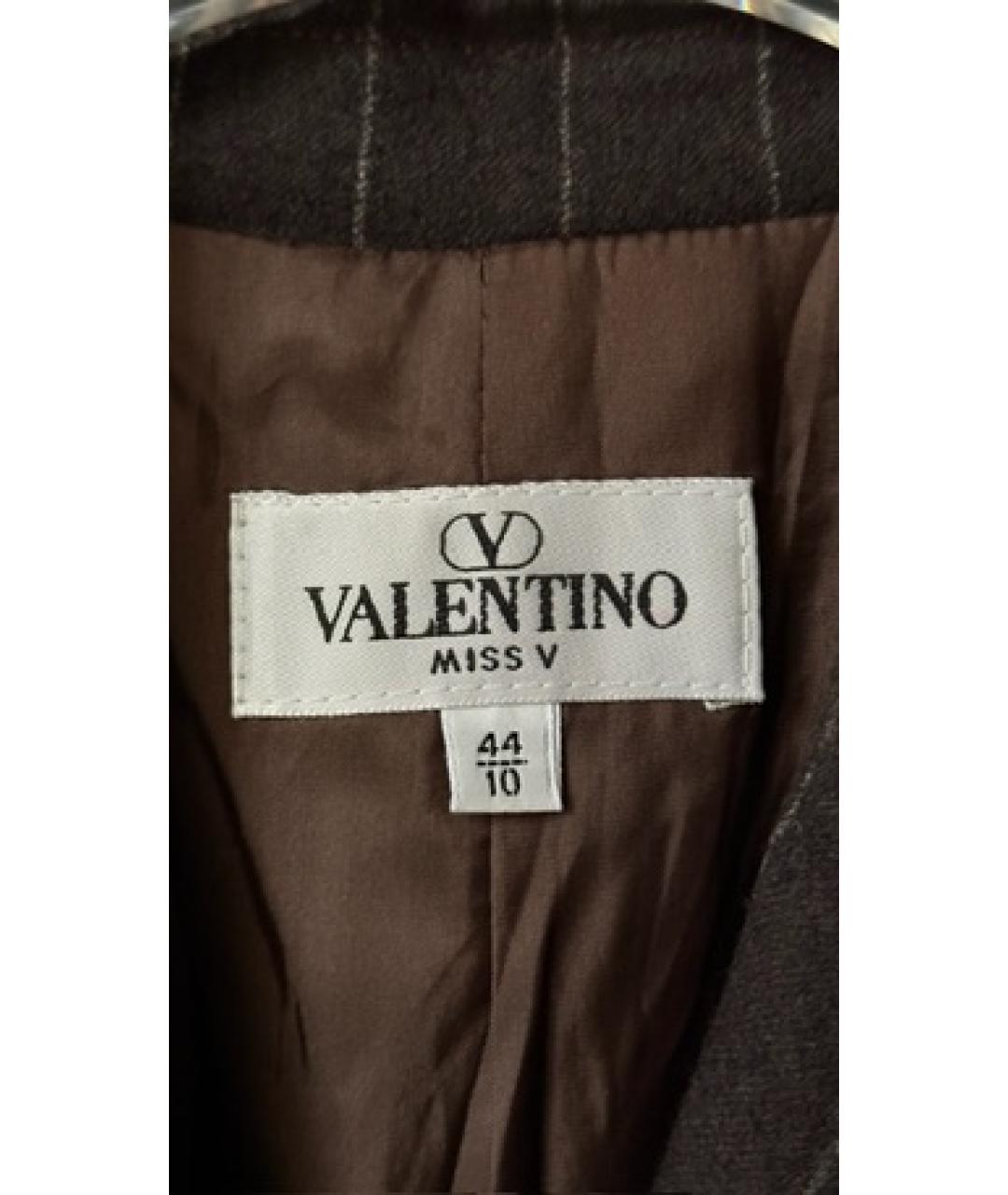 VALENTINO Серый шерстяной жакет/пиджак, фото 3