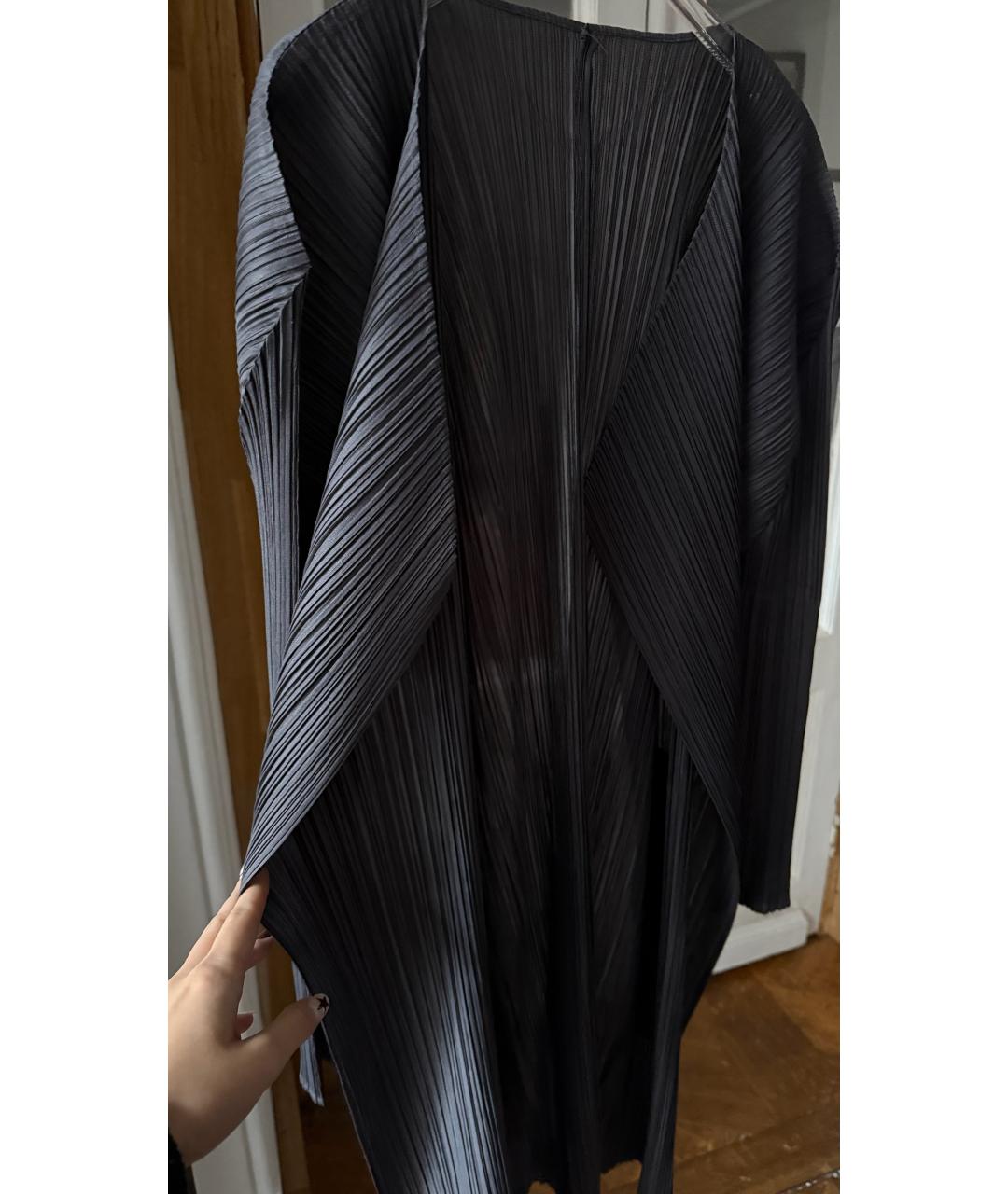 ISSEY MIYAKE Серый полиэстеровый кардиган, фото 6