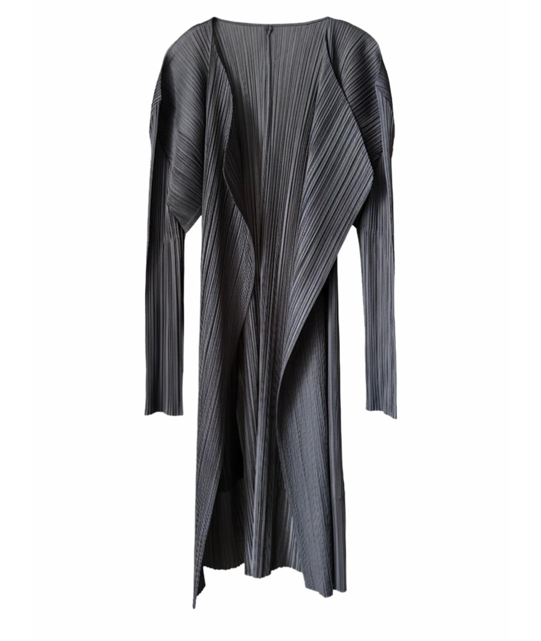ISSEY MIYAKE Серый полиэстеровый кардиган, фото 1