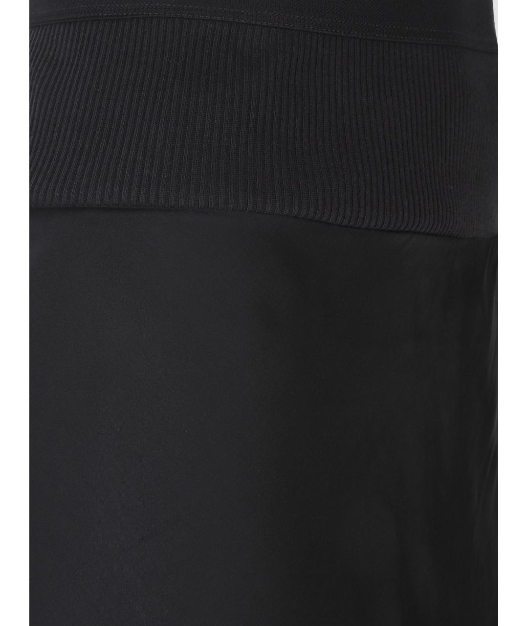 RICK OWENS Черная юбка миди, фото 3