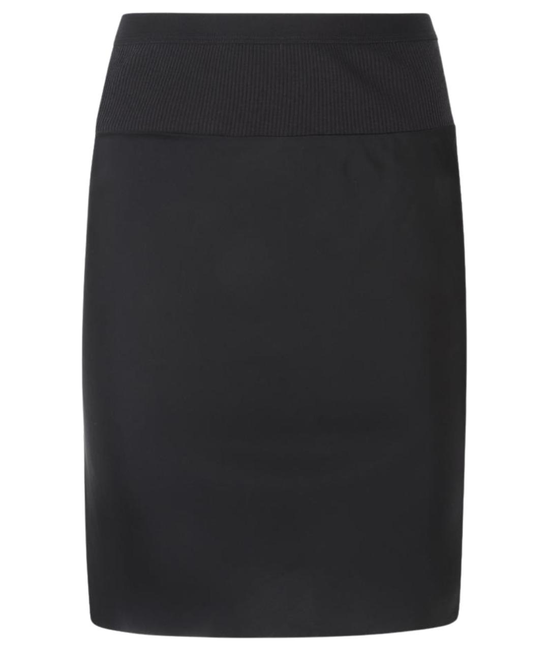 RICK OWENS Черная юбка миди, фото 1