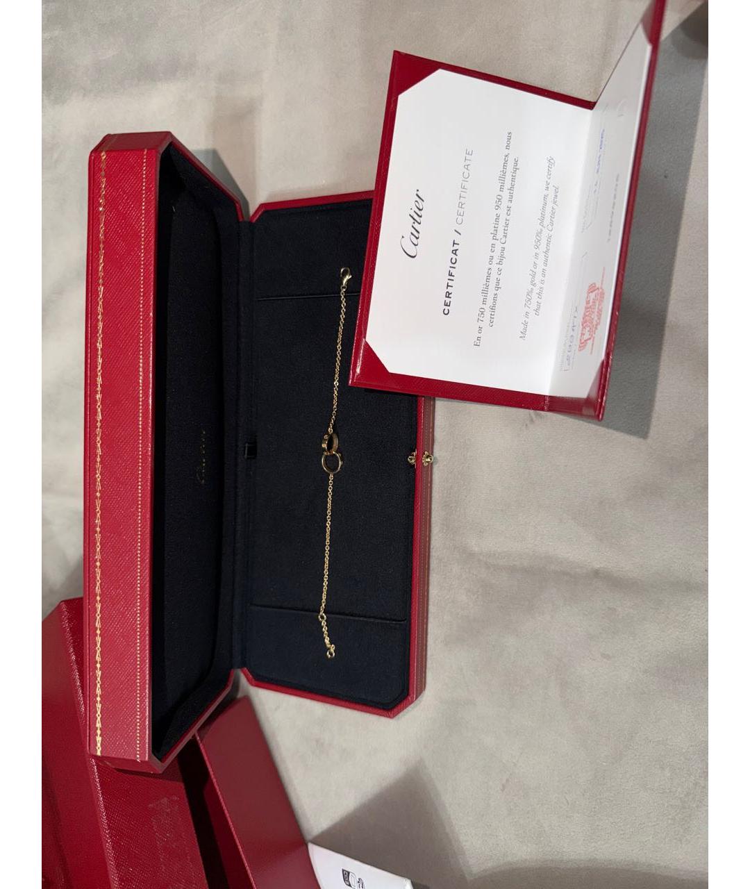 CARTIER Золотой браслет из желтого золота, фото 3