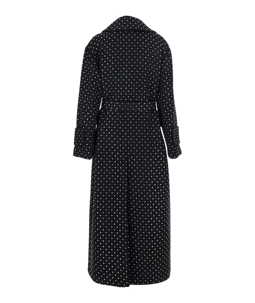 PINKO Черное шерстяное пальто, фото 2