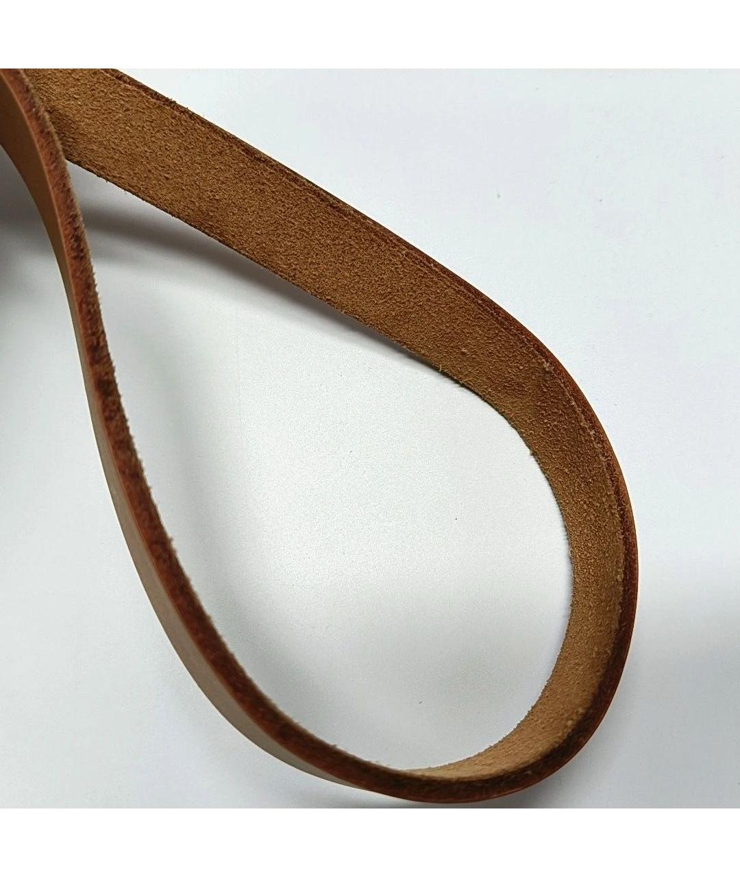 HERMES Желтая тканевая сумка через плечо, фото 8