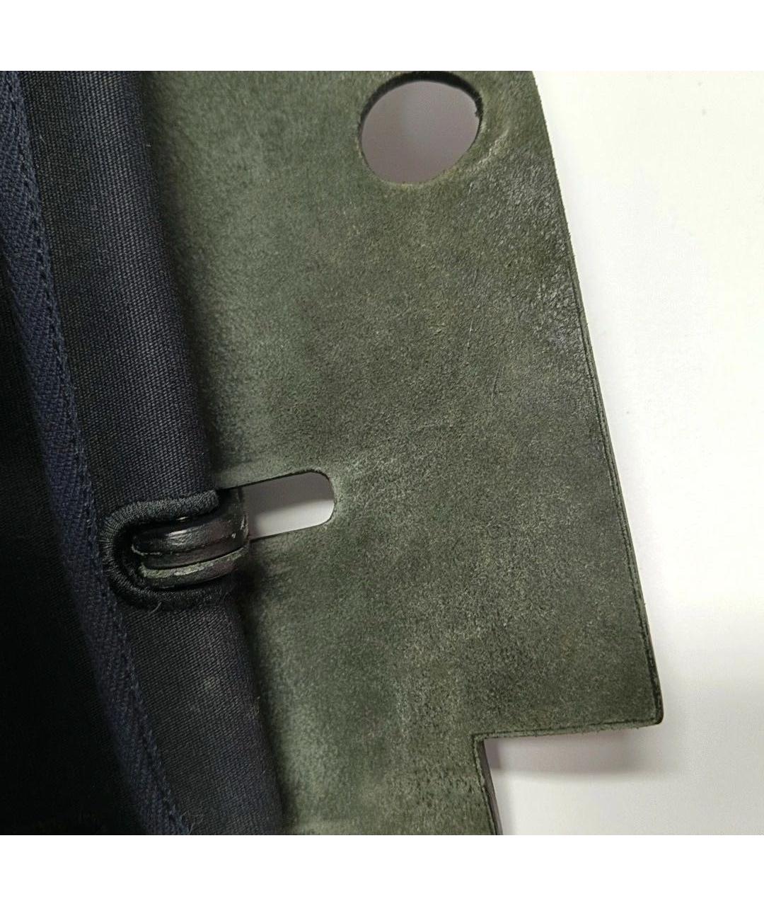 HERMES Черная тканевая сумка через плечо, фото 5