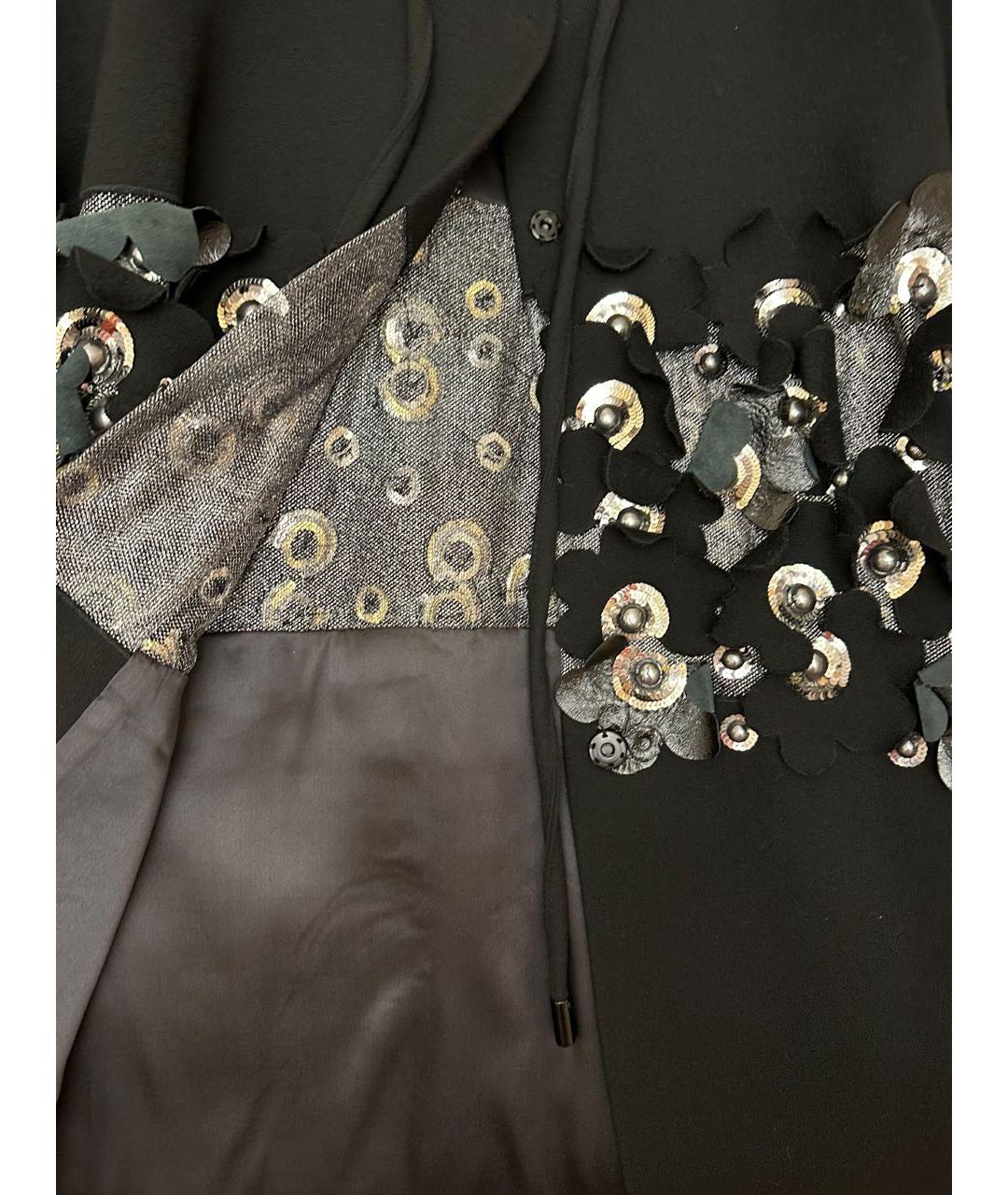 DOLCE&GABBANA Черное пальто, фото 4