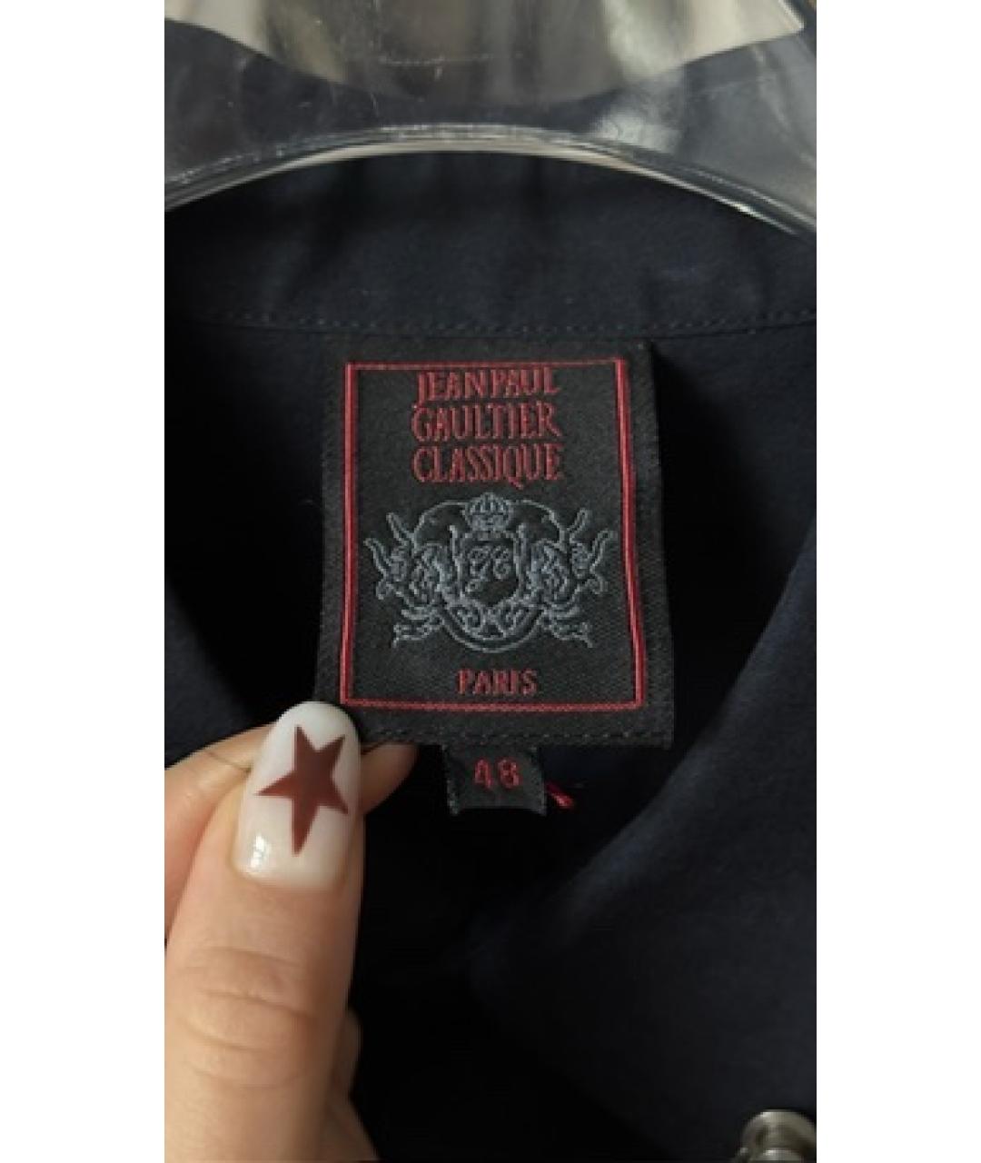 JEAN PAUL GAULTIER Черная хлопковая рубашка, фото 4
