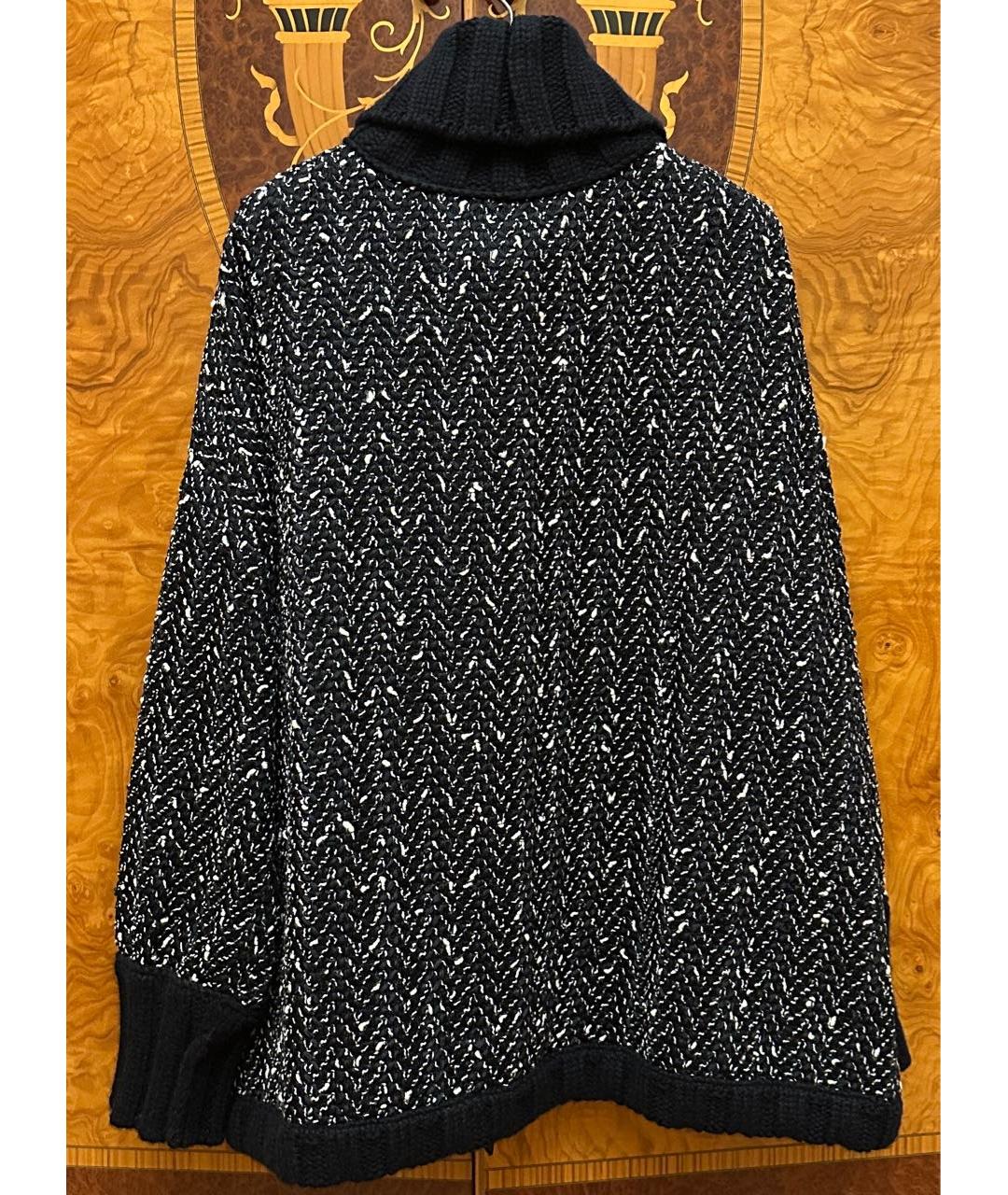 DOLCE&GABBANA Черный шерстяной джемпер / свитер, фото 2