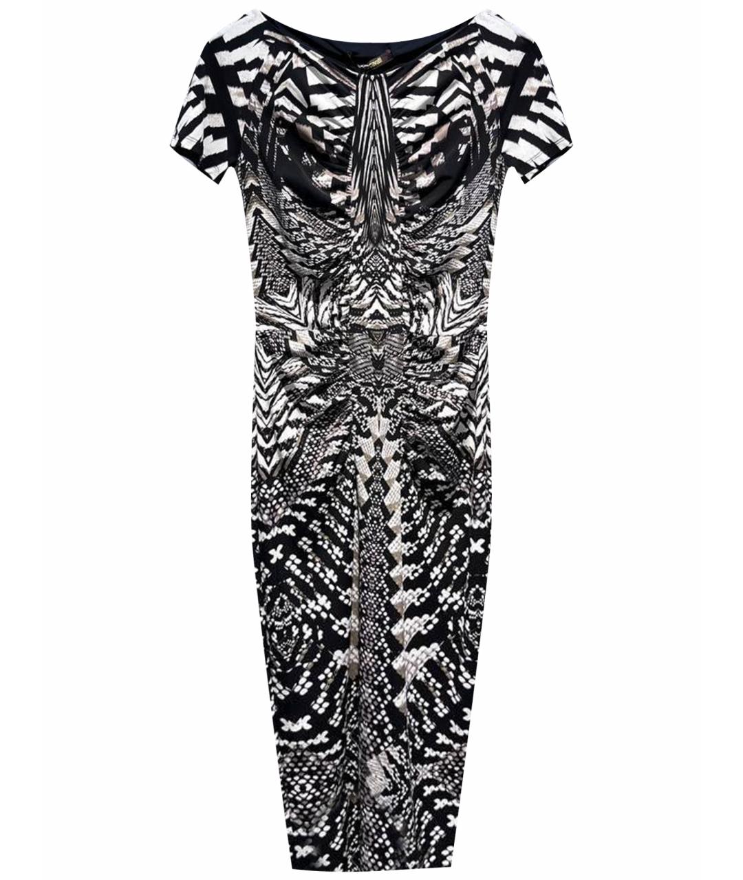 ROBERTO CAVALLI Мульти полиамидовое платье, фото 1