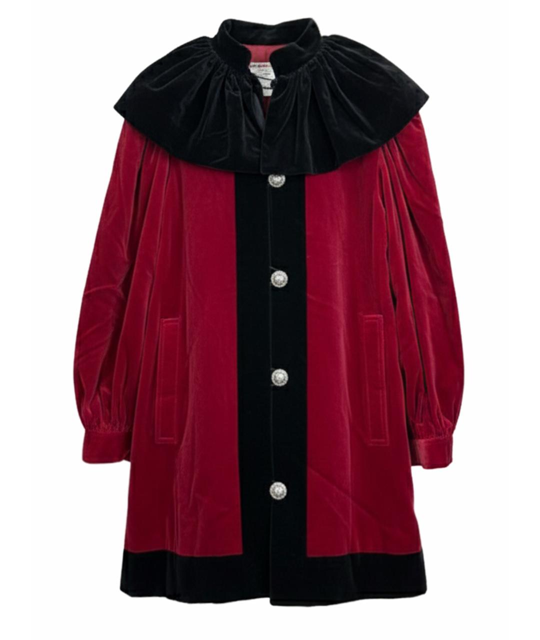 SAINT LAURENT Мульти бархатный жакет/пиджак, фото 1