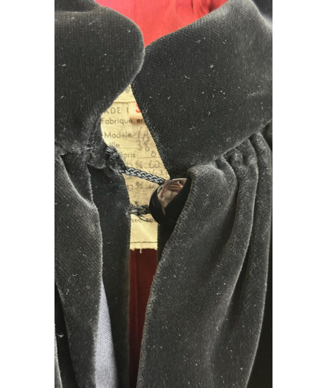 SAINT LAURENT Мульти бархатный жакет/пиджак, фото 5