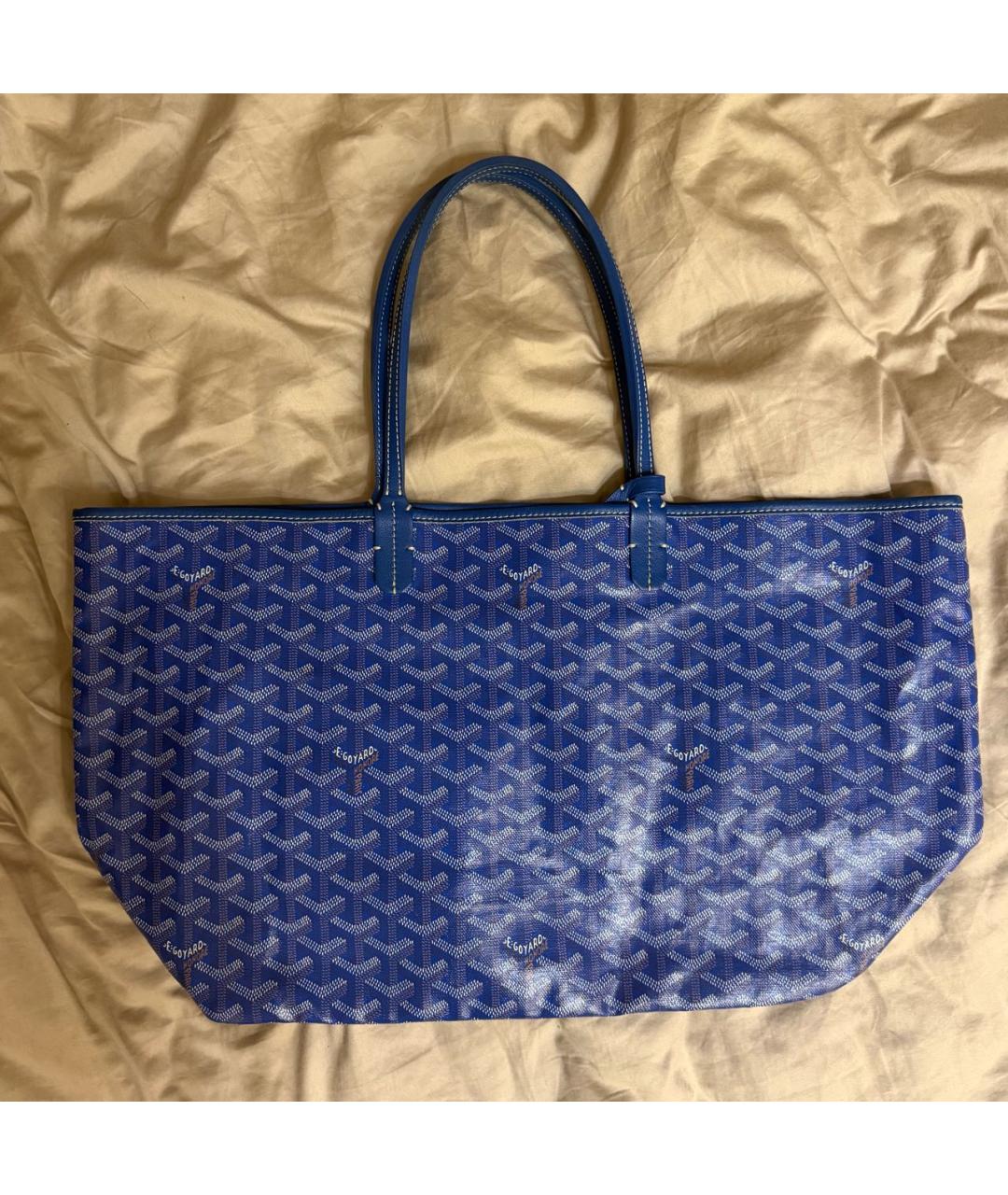 GOYARD Синяя сумка тоут, фото 2